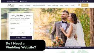 do i need a wedding website